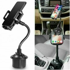 Car Mount Adjustable Gooseneck Cup Holder Cradle For Universal Cell Phone 1011